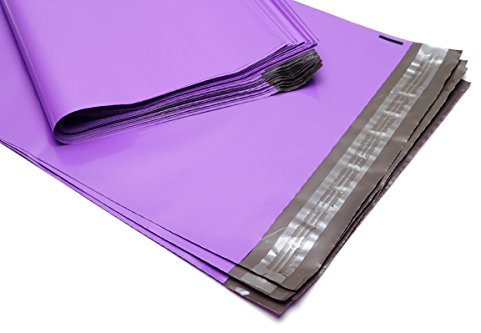 100 Folienmailer® Versandbeutel Violett 300 x 410 mm: Bunte Versandtaschen aus LDPE Coex Folie, selbstklebend und undurchsichtig, Versandtüten