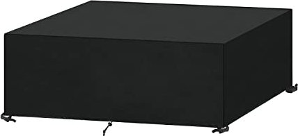 SanGlory Funda Mesa Jardin Impermeable 140x80x71cm Fundas Muebles Jardin Exterior Cubierta de Mesa Rectangular Cubierta para Muebles de Patio, 420D Oxford Funda para Muebles de Jardin