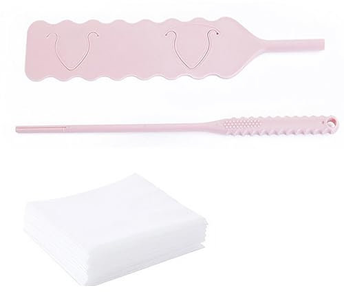 Duster Duster Brosse à plumeau à Espace étendu Plumeau Non tissé, Outil de Nettoyage, plumeau de Nettoyage, Nettoyage des Cheveux, plumeau jetable (Rose)