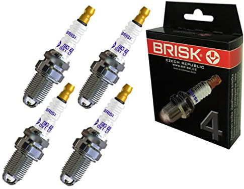 BRISK Extra DR15TC-1 1328 Zündkerzen, 4 Stück, Stückzahl:4 Stück