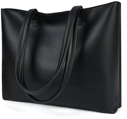 flintronic Borse Tote a Mano da Donna, Borsa a Tracolla Donna in Pelle PU, Borse Shopper Impermeabile per Computer, Borsa a Mano per Shopping Viaggi Lavoro Ufficio