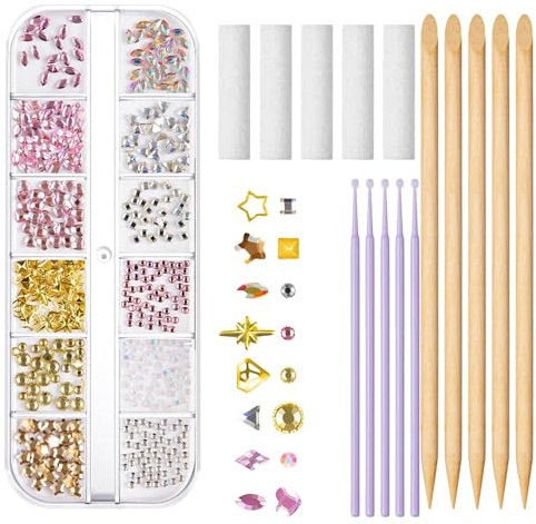 Zahnkristall-Edelsteine | Modisches -Kristall-Set für Damen und Herren | Dazzling Smiles Multi-Shaped Teeth Gems mit lang anhaltendem Glanz für , Ausflug, Reisen
