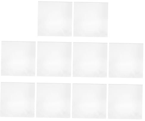 Garneck 10pcs Vinyl Records Albums Protective Sleeves Vinyl Covers for Record Storage
