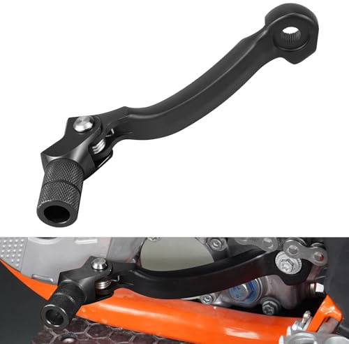NICECNC Motorrad-Schalthebel, Aluminium, Compatible with Husqvarna TC TE FC FE TX FX FS 125-501 2014-23 701 Enduro Supermoto 16-22, Compatible with GasGas EX EC MC 125-300 2021-23, Siehe Passform,