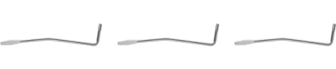 Uikdjgu 5X Plata 5.0mm Balancín Brazo de Trémolo Vibrato Acero Palanca para Instrumentos de Guitarra Eléctrica