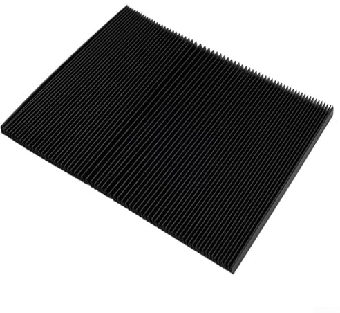 Copertura flessibile per soffietto a fisarmonica per macchina CNC, protezione antipolvere e resistente all'olio, 250 mm