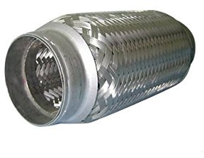 Stainless Steel Flexible Exhaust Pipe Connector 75mm x 150mm Heavy Duty Weld In Coupler Flexi Pipe Tube Adapter Sleeve Joint (75mm x 150mm)