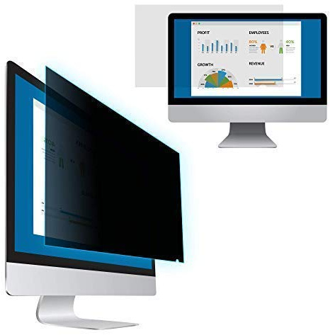 EPHY B23W 4 in 1 Privacy Screen Protector w/Privacy/Anti-Glare/Anti-Blue Light/Anti-Bacterial for Laptop TFT Desktop PC LCD LED Screen - B23W - (23 16:9-509mm x 286mm)