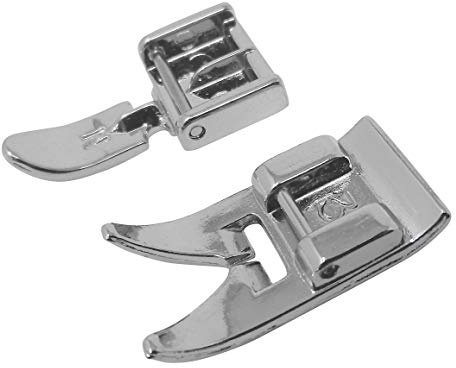 Z.Z.N. Standardfuß Zick Zack Nähfuß (Nr. 3) + Reißverschlussfuß (N) für Riccar 8510, 8520, 8530, 8720, 8730, 9620, 9630, 9830 Nähmaschinen