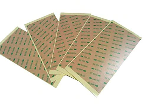 AS ADESIVI SICUREZZA 300LSE 9495LE Lot de 5 feuilles adhésives double face transparentes pour réparation de téléphone écran tactile LCD 200 x 100 mm