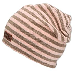 Sterntaler Unisex Beanie-Mütze Slouch-Beanie Streifle