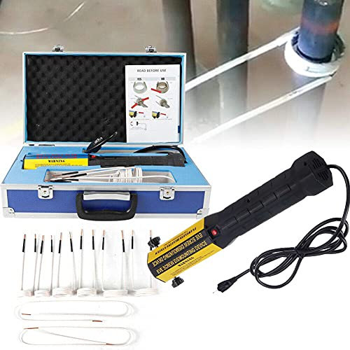 Induktionsheizung Bolzenheizung Rostentferner Magnetische Induktionsheizung Kit für Metall für Automobile Flammenloses Hitzeinduktions-Handwerkzeug 1000W Auto-Demontage-Reparatur-Werkzeug,220V
