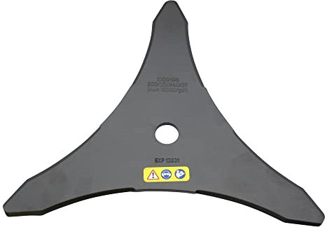 SECURA Dickichtmesser 3-Zahn Messer 20x300x4mm kompatibel mit Stihl FS300 Freischneider