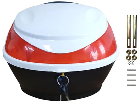 Ronyme Boîtier supérieur de, Coffre de vélo électrique, boîte de Rangement arrière pour Appareil Photo, vêtements, Portefeuille, Boissons