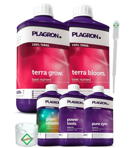 Weedness Plagron All-Star Pack Terra – Pack de fertilizantes completo para ciclo completo