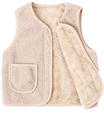 Kinder Ärmellose Warmen Fleeceweste Warme Weste Und Winter Winter Fleece Jacke Ärmellose Reitweste Herren Western Westen Für Jungen Teddy Fleecejacke Kinder