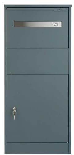 XXL Paketbriefkasten Safepost ScanPro PK900503 anthrazit mit Profilzylinder