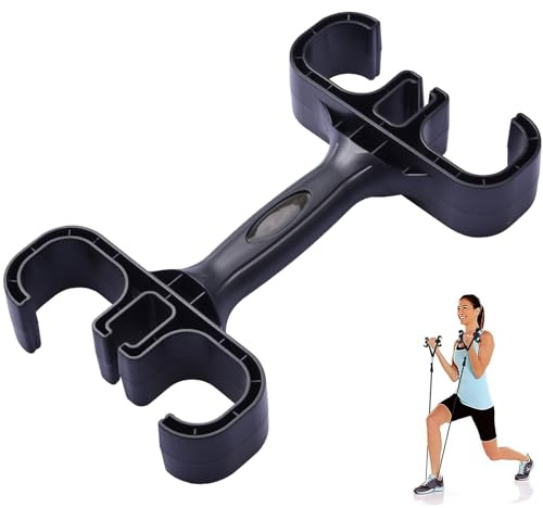 LearnLyrics Widerstandsband-Griffe – Übungsgriff, Clench-Widerstandsband, robuste Kabelmaschinengriffe mit ergonomischem breitem Griff-Design, -Fitnessgeräte und Kabelmaschinen für Übungen