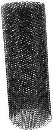 BUGUUYO Rejilla Negro de Parachoques Delantero para Coche de Aleación de Aluminio Resistente Deformación y Protección Eficaz contra Insectos para Radiador Automotriz