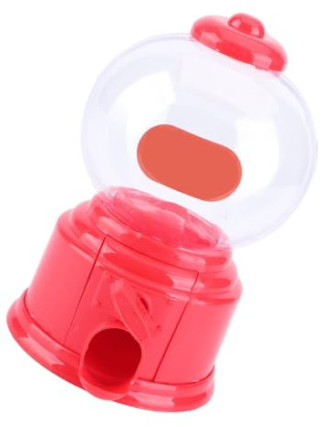 Gumball Machine for Kids, Vending Machine Candy Dispenser with Sweets Cute Sweets Candy Storage Dispenser for Kids Children (Red)