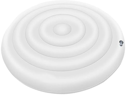 Dorccsi Housse de Spa Gonflable, 165 cm, Ronde, avec Valve de gonflage et dégonflage faciles, Coupe-Vent, imperméable, Anti-Neige, isolée, pour Spa