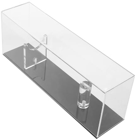MAGICLULU Présentoir Transparent Acrylique Pliable en Couteaux Rangement Facile, Support et Collections Personnelles Expositions Plein Air