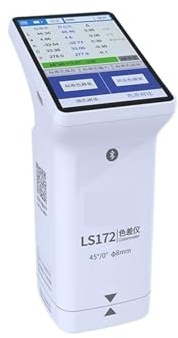 AYJYZHIAG Colorimeter Fabric Color Meter Colorchecker Colormeter Touch Screen Easy to Use Mobile APP Software for Car Paint Ceramic Food(LS173)