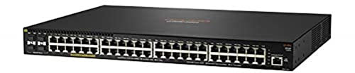 Aruba, a Hewlett Packard Enterprise company JL557A switch di rete Gestito L3 Gigabit Ethernet (10/100/1000) Nero Supporto Power over Ethernet (PoE)
