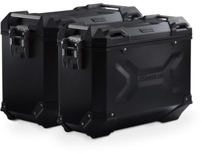 SW-Motech TRAX ADV Alukoffer-System - Schwarz. 45/37 l. R1200GS LC/ADV/Rallye, R1250GS.