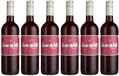 La vie est belle Rouge VdF Halbtrocken (6 x 0.75 l)