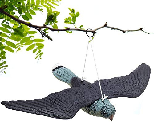 HelpAcces Falco-Esca per volatili, Controllo dei parassiti da giardino,Gatti ed alti piccoli mamiferi (34.5x52x9CM)