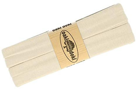 Schrägband Jersey 3m Breite 20mm Oaki Doki Tricot de Luxe Einfassband elastisch über 80 Farben