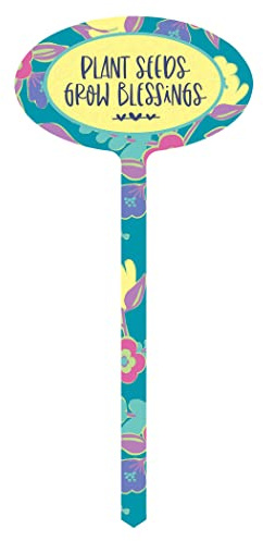 DEXSA Aluminum Garden Stakes Marker 7x15 | Eye-Catching and Colorful | Unique Way to Decorate Potted Plants or Home Landscapes | Made in the USA