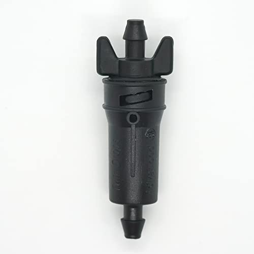 DRIPALIA Gotero Turbulento - Caudal de 4 L/H - Color Negro - Riego por Goteo - para Tuberías de 16 mm, 20 mm y microtubos - Presión de Trabajo de 1 ATM 170 Unidades