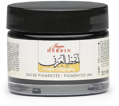 Jacques Herbin 11609T - Black Arabic calligraphy ink 40ml