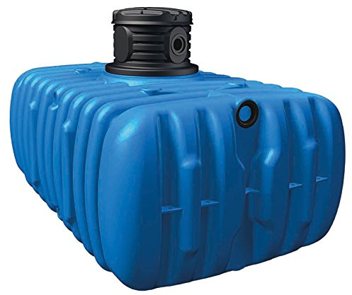 GRAF 4rain Regenwassertank Flat M 3000 L Flachtank mit Schachtverlängerung und Tankabdeckung