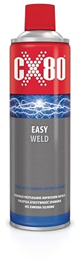 CX80 | Easy Weld – Antihaftspray für Schweißarbeiten, verhindert Anhaften von Schweißperlen, steigert Produktivität, silikonfrei, ideal für MIG/MAG-Schweißen | 500 ml Spraydose