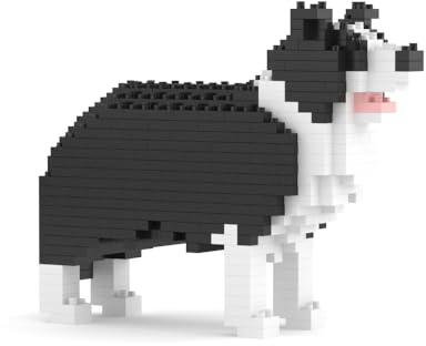 JEKCA Border Collie Mini 01S | Blocs de construction en plastique | À partir de 14 ans
