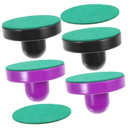 BESPORTBLE Tischhockey-Schieber Und Eishockey-Pucks Aus Kunststoff Ersatz Airhockey-tischzubehör Kleine Hockey-Schieber Und Spielteile
