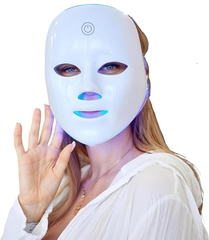 Ergonomist LED Face Mask | Spa Quality Skincare at Home | Revolutionary Therapy for Radiant & Rejuvenated Skin | Red Light Therapy Mask for Facial Care