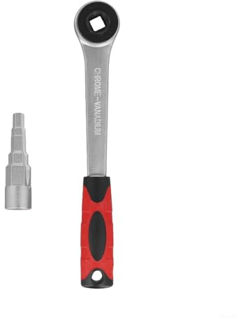 JGmotorfi Stepped Radiator Spanner and Ratchet Handle Set for Home Improvement Projects(B)