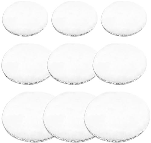 9 Pezzi Lucidatura Auto, Pad Lucidanti per Smerigliatrice Angolare, Disco per Lucidatura Auto, Tamponi Lucidatura Auto, Disco per Lucidatura Auto per Pulizia e Lucidatura