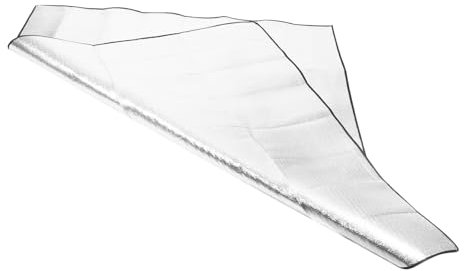 ABOOFAN Colchoneta para Acampar 180x200 Cm Manta Aislante de Papel de Aluminio Almohadilla Ligera y Portátil Bolsa de Almacenaje para Picnic y Tienda de Campaña en Actividades al Aire