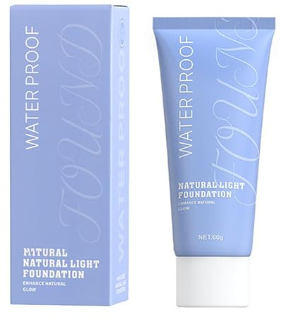 Moisturizing Foundation Liquid, Natural Long-lasting Moisturizing Translucent Makeup Cream, Makeup Base (03#Wheat Color)