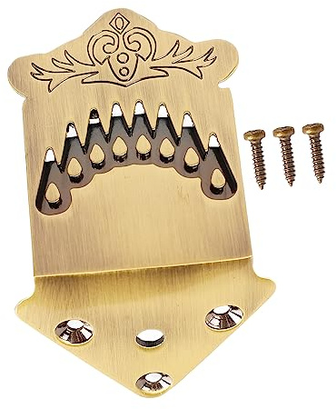 TARSHYRY Mandolin Tailpiece, Premium Metal Material Enhancing the Overall Playing Experience Suitable for 8 String Mandolin