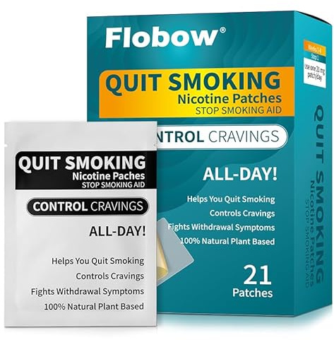 Step 1: Nicotine Patch 21mg (21 Pieces) Smoking Cessation Assistance Patch, The Best Long-Term Smoking Cessation Assistance Product - Effective Smoking Cessation Assistance - Advanced Nicotine Patch-1