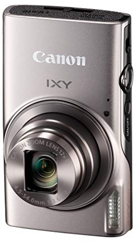 Canon IXY 650SL-A Compact Digital Camera, Silver, 12x Optical Zoom/Wi-Fi Compatible