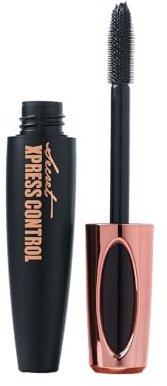 Secret Xpress Control 4D Silk Fiber Lash Mascara, Lengthening and Thick, Long Lasting, Waterproof & Smudge-Proof, All Day Exquisitely Full, Long, Thick, Smudge-Proof Eyelashes