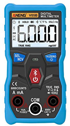 /G Multimetro Digitale Bluetooth Multimetro analogico Mini Tester di Tensione Multimetro