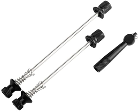 Bike Quick Release Skewer locking quick release bike skewers Security Bike Anti Theft Skewer Quick Release for Mountain/Road Bicycle for Mountain Bike and Road Quick Releases